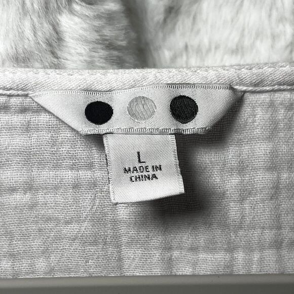 THREE DOTS - LARGE - White cotton blouse - Picture 2 of 8